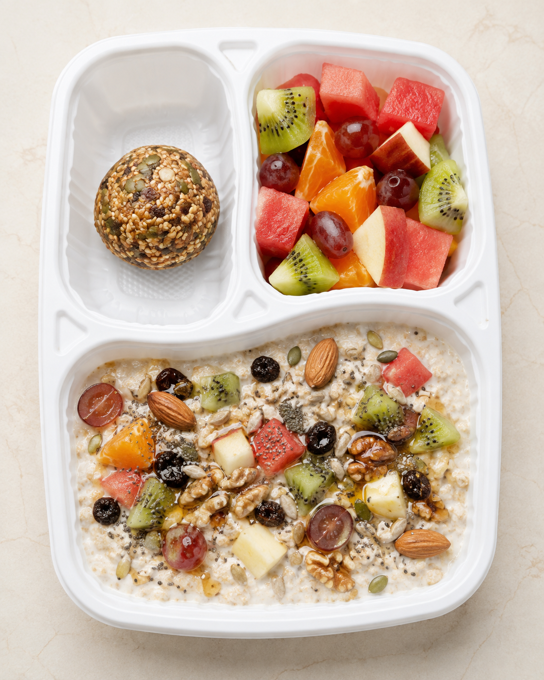 Day 6 healthy breakfast tray