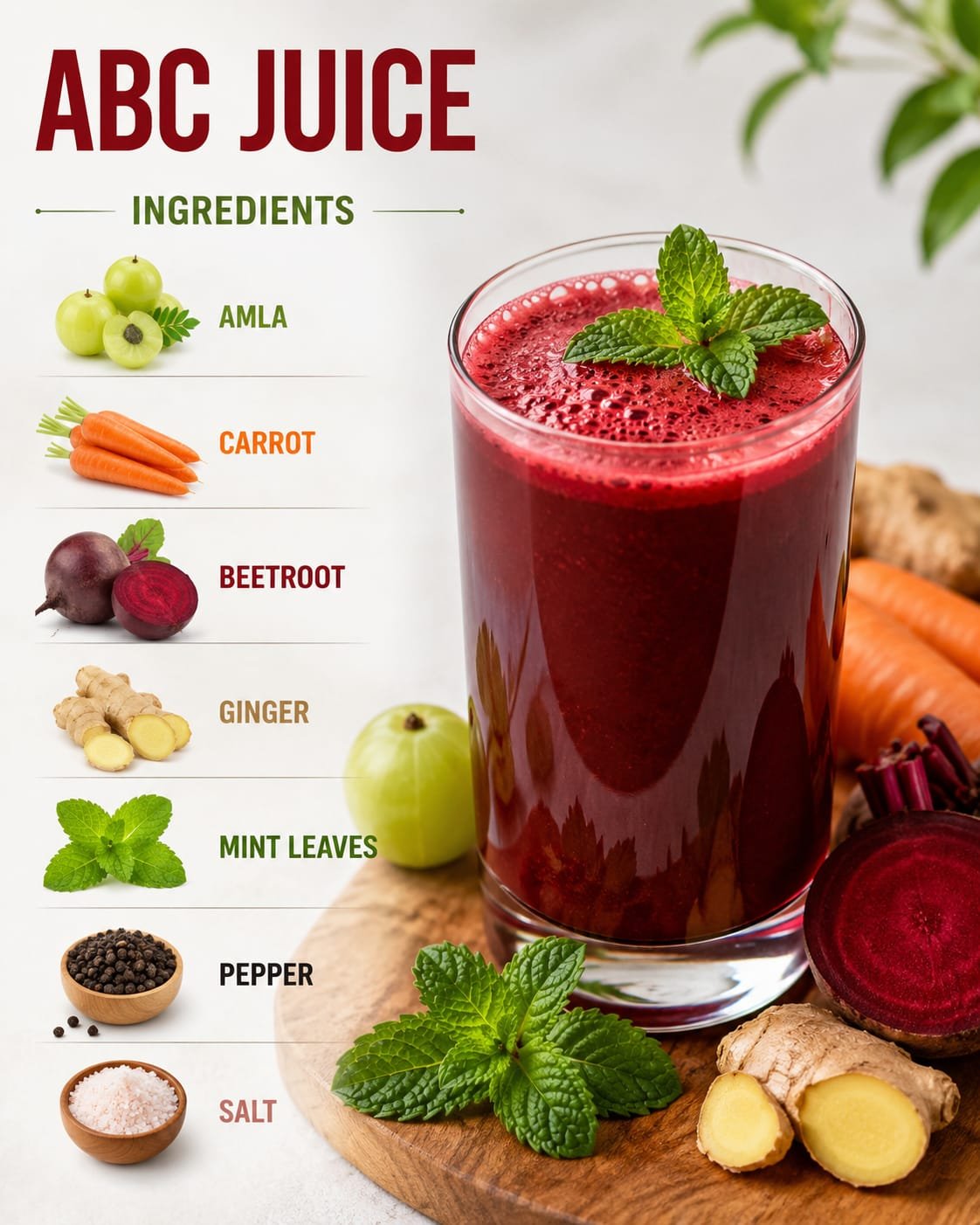 ABC Juice poster